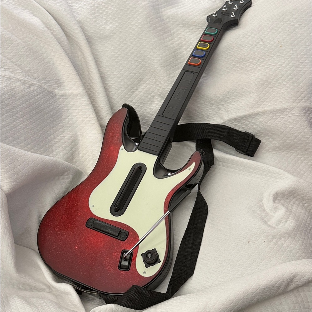 Guitar Hero World Tour Wireless Guitar controller w strap for Playstation 3